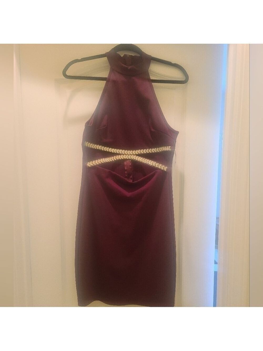 Charlotte Russe Peekaboo gold detail dress! - Picture 3 of 8